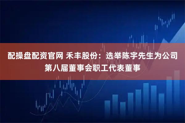 配操盘配资官网 禾丰股份：选举陈宇先生为公司第八届董事会职工代表董事